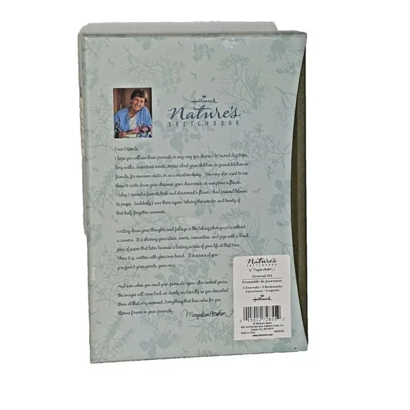 Hallmark Marjolein Bastin 3 JOURNALS Hardcover Discover Renew Bloom No Writing - Picture 5 of 8